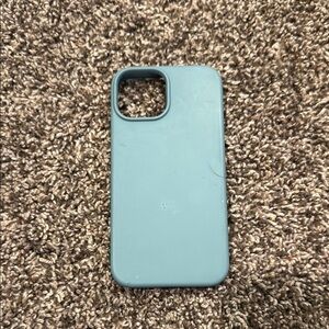 Blue Silicone Phone Case